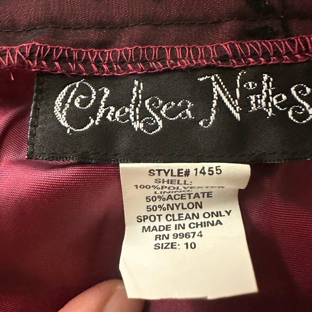 Chelsea Nites strapless, top, and matching skirt - Picture 13 of 16
